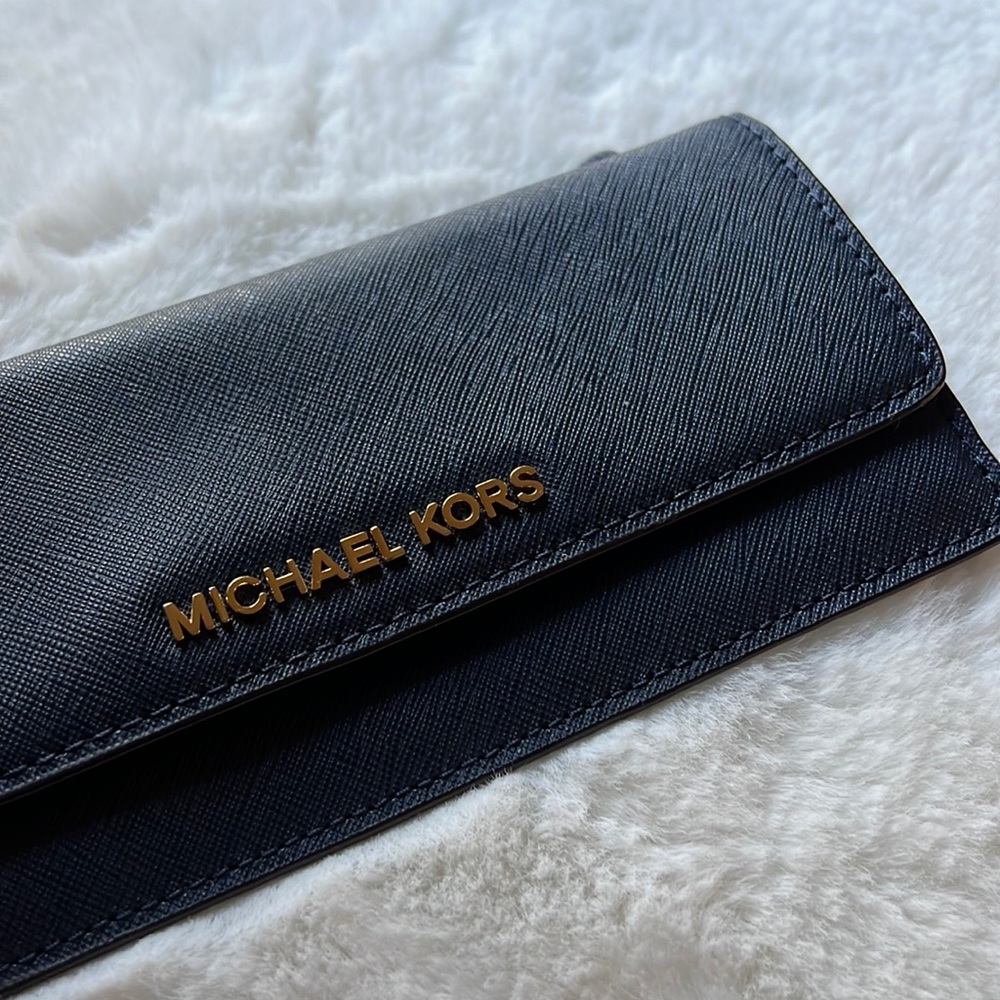 Navy Blue Michael Kors Wallet